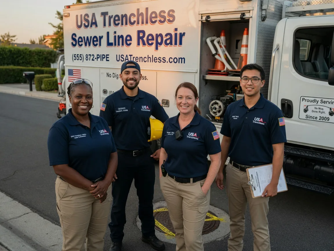 Sewer Line Repair company in Donner, LA